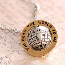 Load image into Gallery viewer, "You mean the world to me" Necklace OL_N315 - Sweet Romance Wholesale