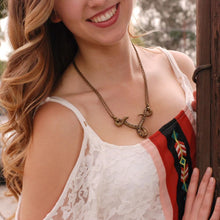 Load image into Gallery viewer, Rattlesnake on Chain Necklace OL_N343 - Sweet Romance Wholesale