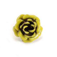 Load image into Gallery viewer, Enamel Rose Rings OL_R276 - Sweet Romance Wholesale