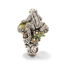 Load image into Gallery viewer, Silver Sculpture Frog Ring OL_R228 - Sweet Romance Wholesale