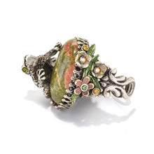 Load image into Gallery viewer, Silver Sculpture Frog Ring OL_R228 - Sweet Romance Wholesale