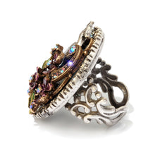 Load image into Gallery viewer, Peacock Flourish Ring - Sweet Romance Wholesale