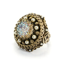 Load image into Gallery viewer, Crystal Medallion Ring OL_R404 - Sweet Romance Wholesale