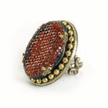 Load image into Gallery viewer, Oval Bling Ring - Sweet Romance Wholesale