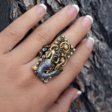 Load image into Gallery viewer, Mermaid Sea Life Ring - Sweet Romance Wholesale