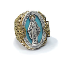 Load image into Gallery viewer, Queen of Miracles Our Lady Virgin Mary Madonna Ring - Sweet Romance Wholesale