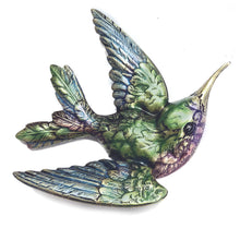 Load image into Gallery viewer, Hummingbird Brooch Pin by Sweet Romance P134