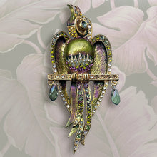 Load image into Gallery viewer, Art Deco Macaw Parrot Pin Brooch - Sweet Romance Wholesale