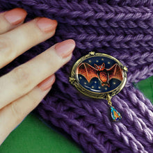 Load image into Gallery viewer, Little Bat Retro Halloween Pin - Sweet Romance Wholesale