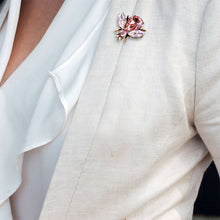 Load image into Gallery viewer, Think Pink Breast Cancer Awareness Pink Bee Pin - Sweet Romance Wholesale