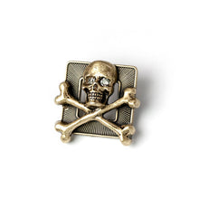 Load image into Gallery viewer, Skull &amp; Crossbones Pin P653 - Sweet Romance Wholesale