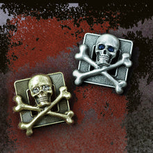 Load image into Gallery viewer, Skull &amp; Crossbones Pin P653 - Sweet Romance Wholesale