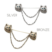 Load image into Gallery viewer, Twin Kittens Vintage Pin P680 - Sweet Romance Wholesale