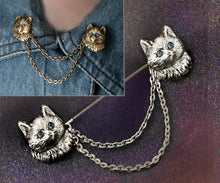 Load image into Gallery viewer, Twin Kittens Vintage Pin P680 - Sweet Romance Wholesale