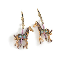 Load image into Gallery viewer, Carousel Animal Earrings E240 - Sweet Romance Wholesale