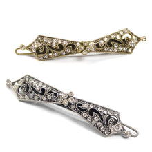 Load image into Gallery viewer, Art Deco Vintage Taper Barrette B526 - Sweet Romance Wholesale