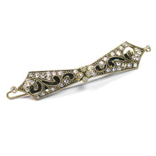 Load image into Gallery viewer, Art Deco Vintage Taper Barrette B526 - Sweet Romance Wholesale
