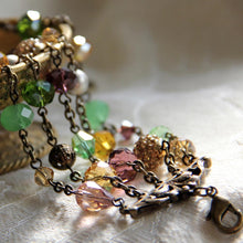 Load image into Gallery viewer, Gemstone Garden Multi Strand Bracelet - Sweet Romance Wholesale