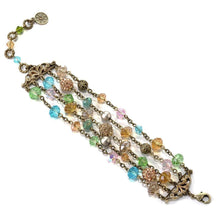 Load image into Gallery viewer, Gemstone Garden Multi Strand Bracelet - Sweet Romance Wholesale
