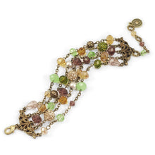 Load image into Gallery viewer, Gemstone Garden Multi Strand Bracelet - Sweet Romance Wholesale