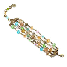 Load image into Gallery viewer, Gemstone Garden Multi Strand Bracelet - Sweet Romance Wholesale