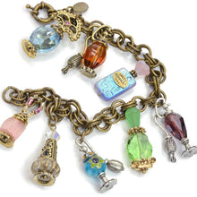 Load image into Gallery viewer, Perfume Bottle Charm Bracelet BR114 - Sweet Romance Wholesale