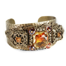 Load image into Gallery viewer, Vintage Topaz Zeus Cuff Bracelet - Sweet Romance Wholesale