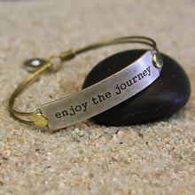 Load image into Gallery viewer, Enjoy The Journey Inspirational Message Bracelet BR414 - Sweet Romance Wholesale