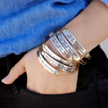 Load image into Gallery viewer, Enjoy The Journey Inspirational Message Bracelet BR414 - Sweet Romance Wholesale