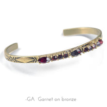 Load image into Gallery viewer, Crystal Bar Thin Cuff Stacking Bracelet BR448 - Sweet Romance Wholesale
