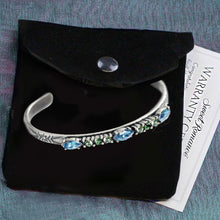 Load image into Gallery viewer, Crystal Bar Thin Cuff Stacking Bracelet BR448 - Sweet Romance Wholesale