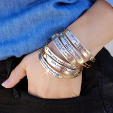 Load image into Gallery viewer, Wear Love Everywhere You Go Col 3:14 Inspirational Bible Verse Bracelet - Sweet Romance Wholesale