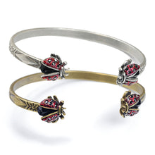 Load image into Gallery viewer, Ladybug Cuff Bracelet - Sweet Romance Wholesale