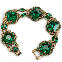 Load image into Gallery viewer, Art Deco Vintage Squares Bracelet BR540 - Sweet Romance Wholesale