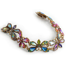 Load image into Gallery viewer, Vintage Rainbow Firefly Bracelet BR558 - Sweet Romance Wholesale