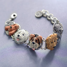 Load image into Gallery viewer, Dog Lovers Bracelet BR576 - Sweet Romance Wholesale
