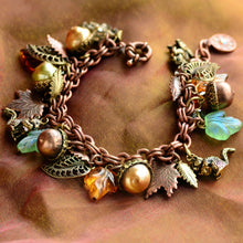 Load image into Gallery viewer, Squirrel's Harvest Charm Bracelet BR648 - Sweet Romance Wholesale