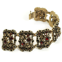 Load image into Gallery viewer, Garnet Garden Bracelet BR705 - Sweet Romance Wholesale