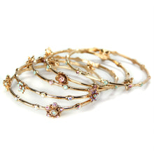 Load image into Gallery viewer, Retro Bangle Bracelet Set of 5 BR720 - Sweet Romance Wholesale
