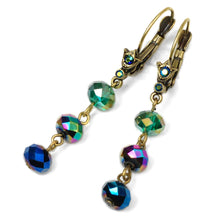 Load image into Gallery viewer, Triple Bead Dangle Earrings - Sweet Romance Wholesale