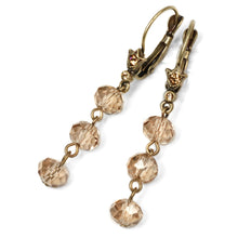Load image into Gallery viewer, Triple Bead Dangle Earrings - Sweet Romance Wholesale