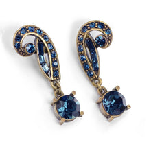 Load image into Gallery viewer, Art Deco Vintage Hollywood Crystal Earrings E1102 - Sweet Romance Wholesale