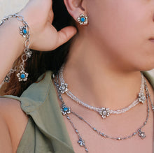 Load image into Gallery viewer, Jasmine Flowers Stud Earrings E1152 - Sweet Romance Wholesale