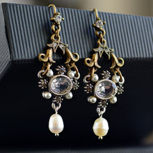 Load image into Gallery viewer, French Crystal Lorraine Earrings - Sweet Romance Wholesale