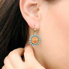 Load image into Gallery viewer, Bird Spirit Coin Earrings E1169 - Sweet Romance Wholesale