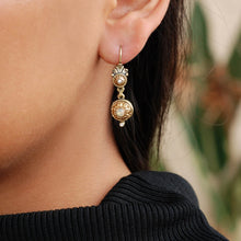 Load image into Gallery viewer, Victorian Rosette Earrings E1172 - Sweet Romance Wholesale