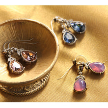 Load image into Gallery viewer, Faceted Crystal Victorian Teardrop Earrings - Sweet Romance Wholesale