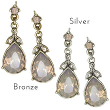 Load image into Gallery viewer, Faceted Crystal Victorian Teardrop Earrings - Sweet Romance Wholesale