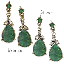 Load image into Gallery viewer, Faceted Crystal Victorian Teardrop Earrings - Sweet Romance Wholesale