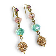 Load image into Gallery viewer, Long Slinky Bead Earrings E1188 - Sweet Romance Wholesale